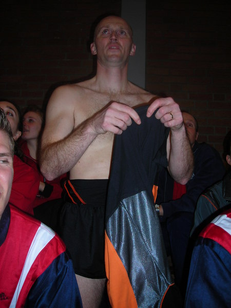 Paul heeft het warm