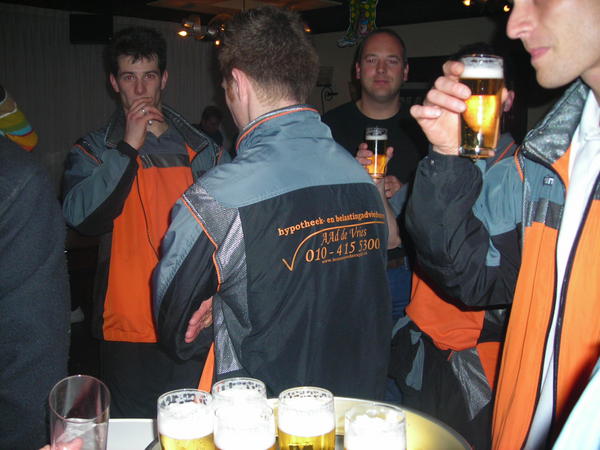 Napraten in de kantine