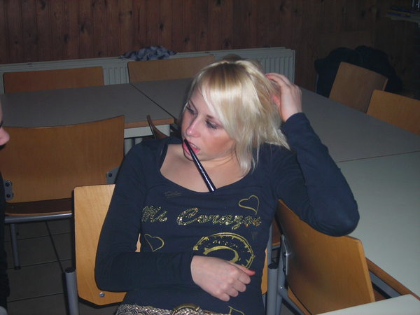 Cheryl heeft haar eigen eten meegenomen