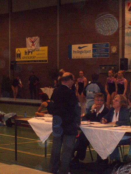 Ook de jury heeft tijd voor een goed gesprek