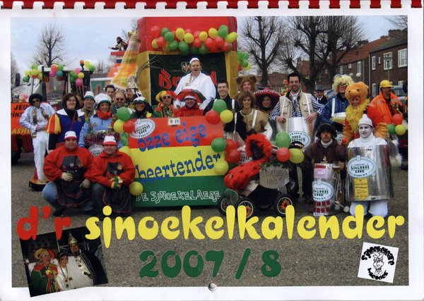 En als cadeautje kregen we de Sjnoekelkalender 2007/8 mee!