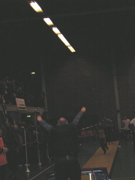 Zelfs op een foto is Leontiens aanloop te herkennen