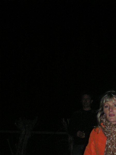 Ingrid past maar net op de foto