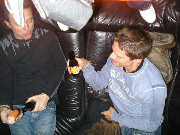 Bier met worst