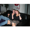 Feest op de bank