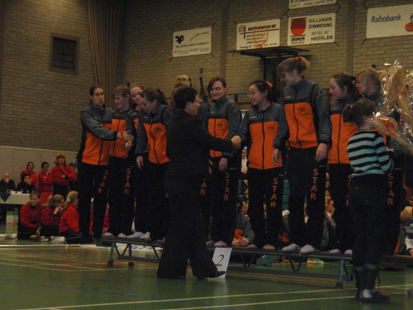 Dames B 2e op Plank