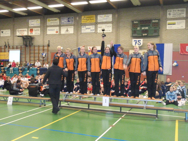 De wisselbeker voor de hoogste dagscore op Pegasus