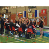 Dames A presenteert zich voor de jury