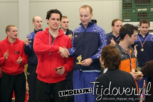 Martijn krijgt voor het laatst een prijs