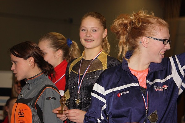 Chantal haalt voor de Dames A een prijs op