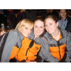 Vlnr: Vifit, Marion, Nicky, Diandra en iemand uit Twello