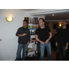 Drie Oude Mannen aan het darten
