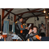 Chantal maakt een foto