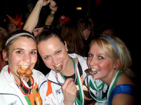 Trotse turnsters (met medailles!)