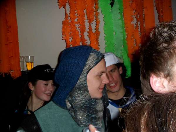 Kosten noch moeite waren bespaard bij het maken van de feestversiering