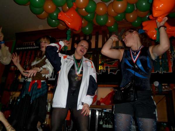 Dansen op de bar