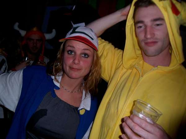 Ook Wickie de Viking had een vrolijke avond