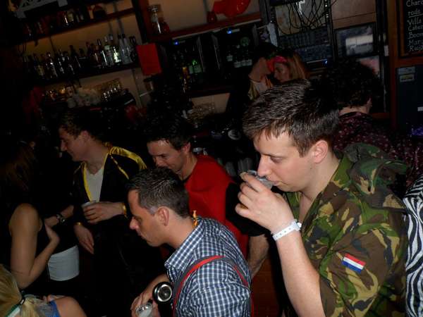 Ook de landmacht was aanwezig