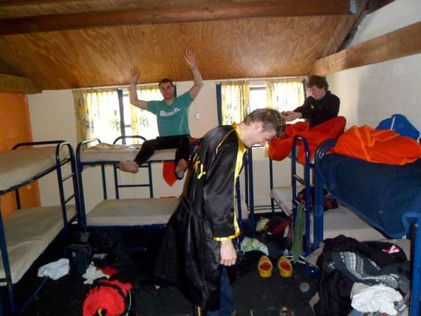's Ochtends is iedereen weer fris