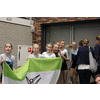 De MiniSTARs met de vlag van H.S.V.