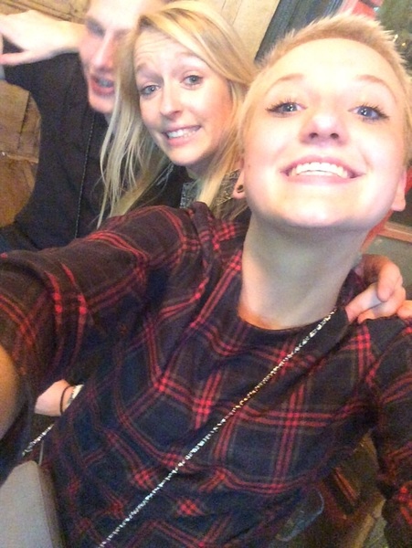 Even lachen naar de camera