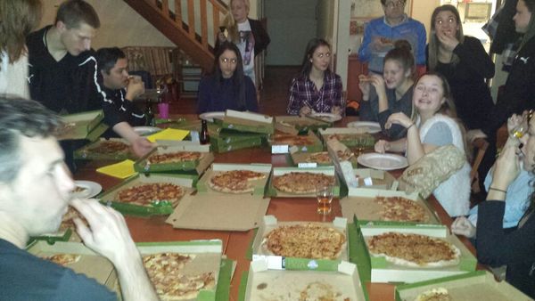 Pizza doet rare dingen met je ogen