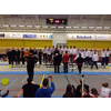 Wat een boel mensen op het podium