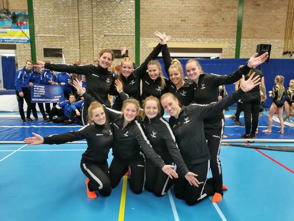 De Dames B zijn ook blij