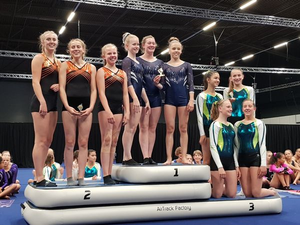 Dames Junior A tweede!