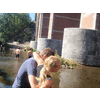 Eline wou niet het water in