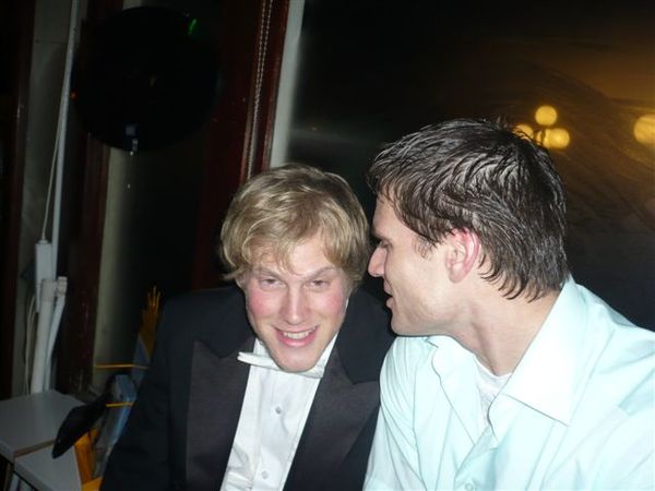 Thomas is nog helemaal nuchter