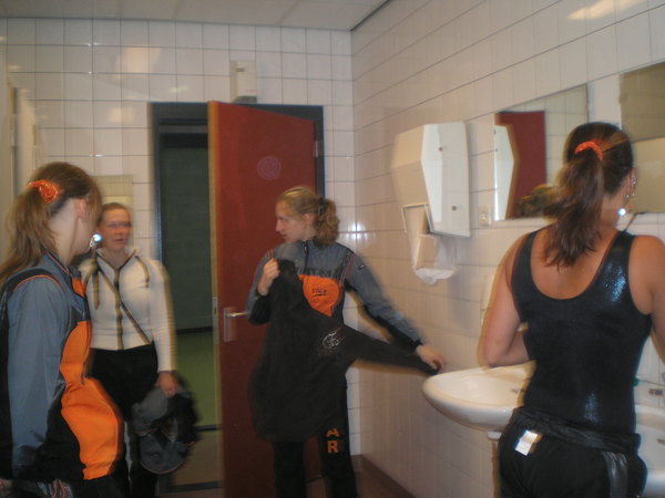 Lekker bijkletsen op de wc