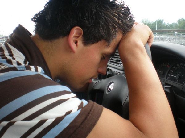 Niet in slaap vallen