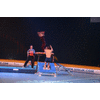 Kruislings salto op salto af