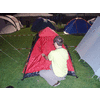 Nigel heeft een tent op de groei gekocht