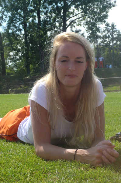Op de vorige foto stond ze toch mooier