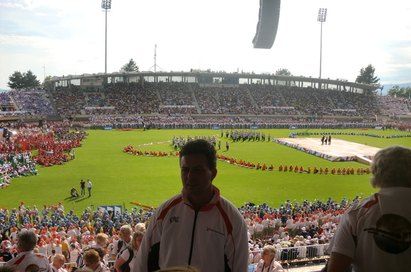 Marcel en een vol stadion