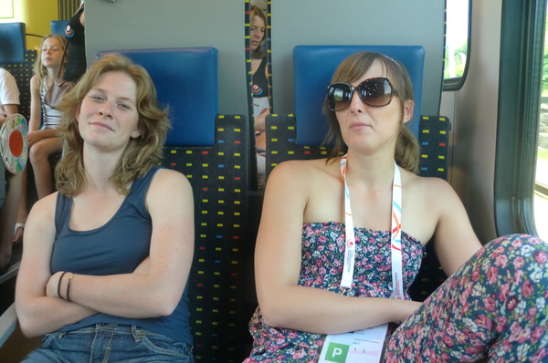 Mariëtte (wakker) en Marion