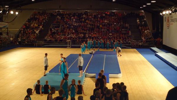 Twee keer airtumbling