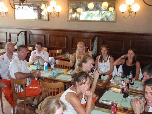 Wachten op een pizza