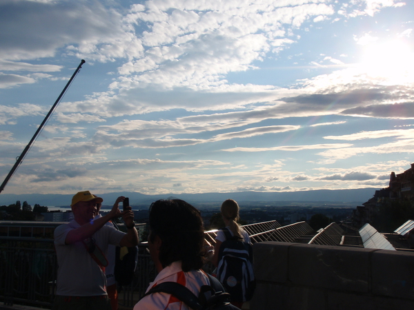 Uitzicht over Lausanne