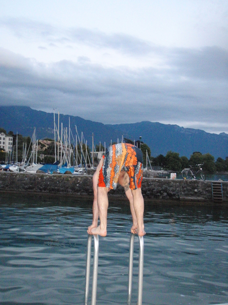 Poging tot handstand