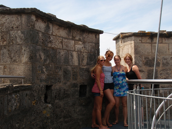 Eline, Marion, Diandra en Mariëtte