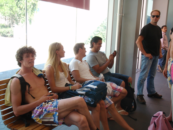Wachten op de metro