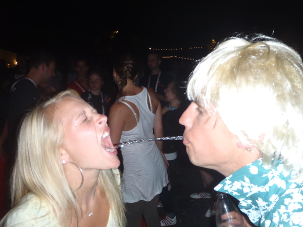Eline had heel veel dorst