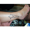 Strakke tattoo