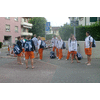 Wachten op de shoppers