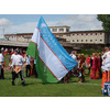 En ook Oezbekistan had een vlaggetje bij zich