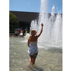 Ook Eline durfde het water in