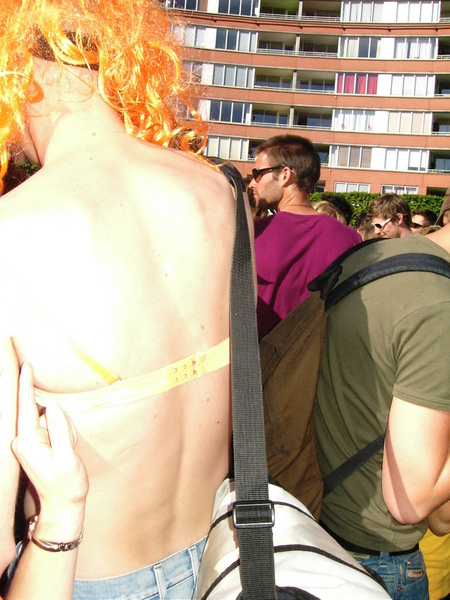 Het publiek kwam zelfs in bikini